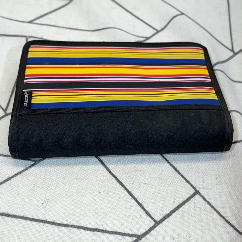 Joe Boxer VTG 2003 Planner Organizer Undated Striped Y2K Smiley Face 6-Ring